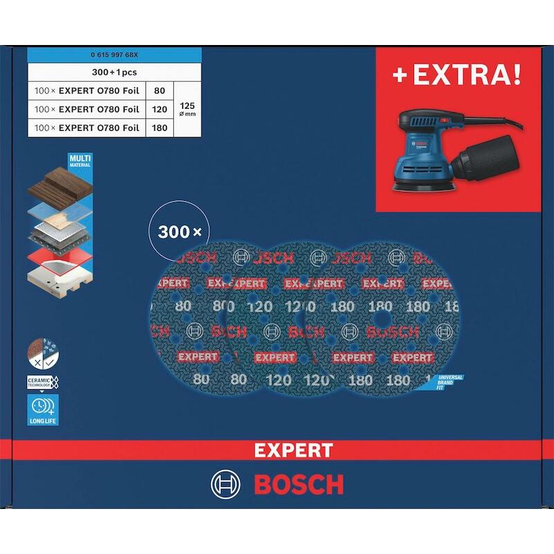 EXCENTERSCHUURM.290W/125MM  061599768X (+300 BLAD)