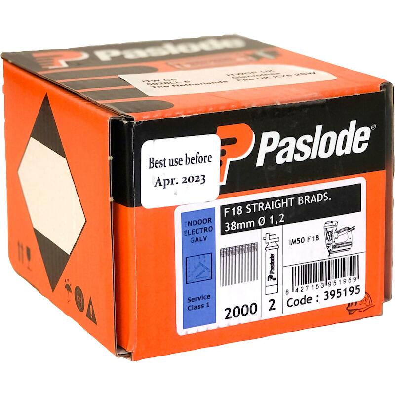 AFWERKNAGEL ZN F18X38       F18 395195(2000ST)PASL