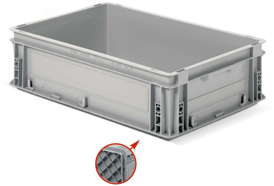 BAC EMPILABLE FPA6551A001 600X170 GRIS FONCÉ  FAMI