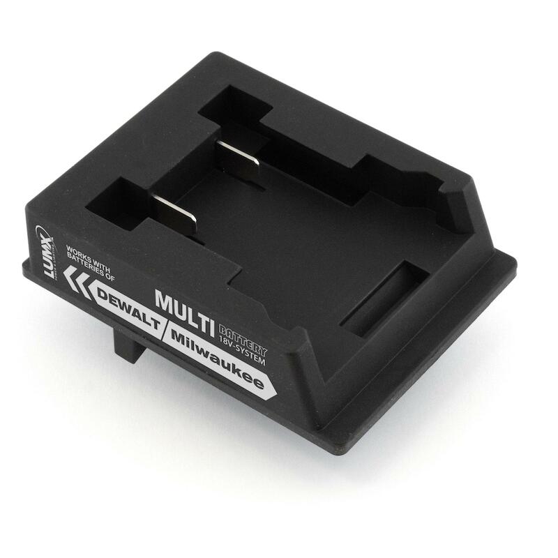 ADAPTER PR DEWALT BATTERIE  LM 30104          LUMX