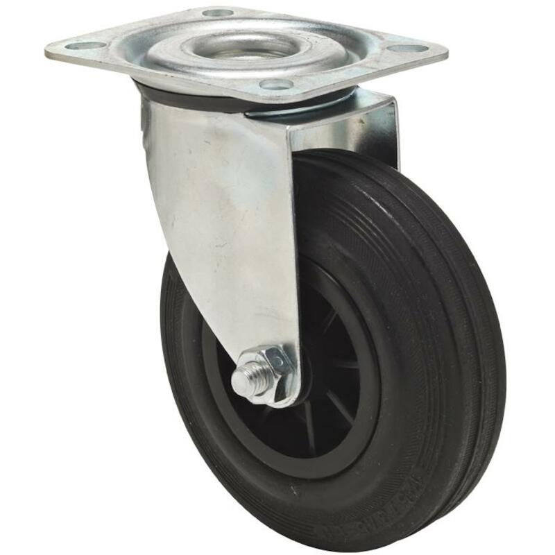 ROULETTE PIVOTANTE CAOUTCH. JPPM 1251 2100 - 100KG