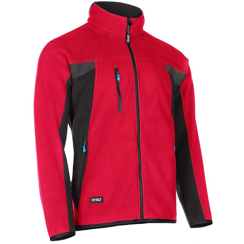 VESTE POLAIRE OUTKICK       400W ROUGE    XXL SYNQ