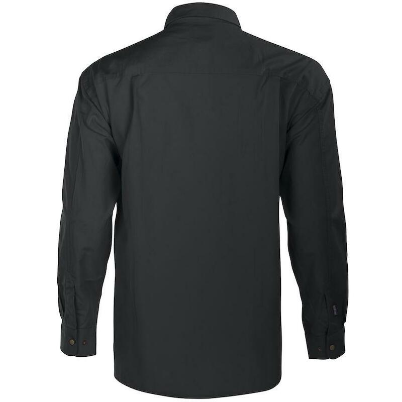 HEMD LANGE MOUW 100% KATOEN 5210 ZWART XXXL PROJOB