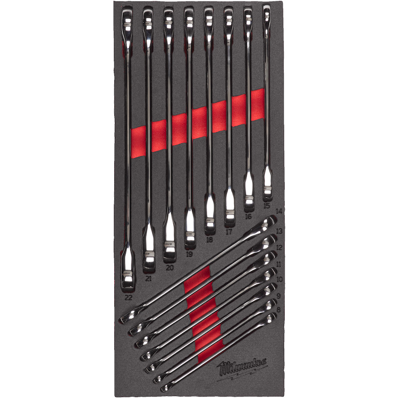 JEU CLES MIXTES A CLIQET    4932479828 (15PC) MILW