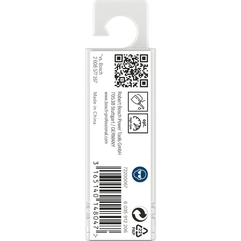 DUBBELBOOR HSS-G 3,2X49     2608597584(10ST) BOSCH