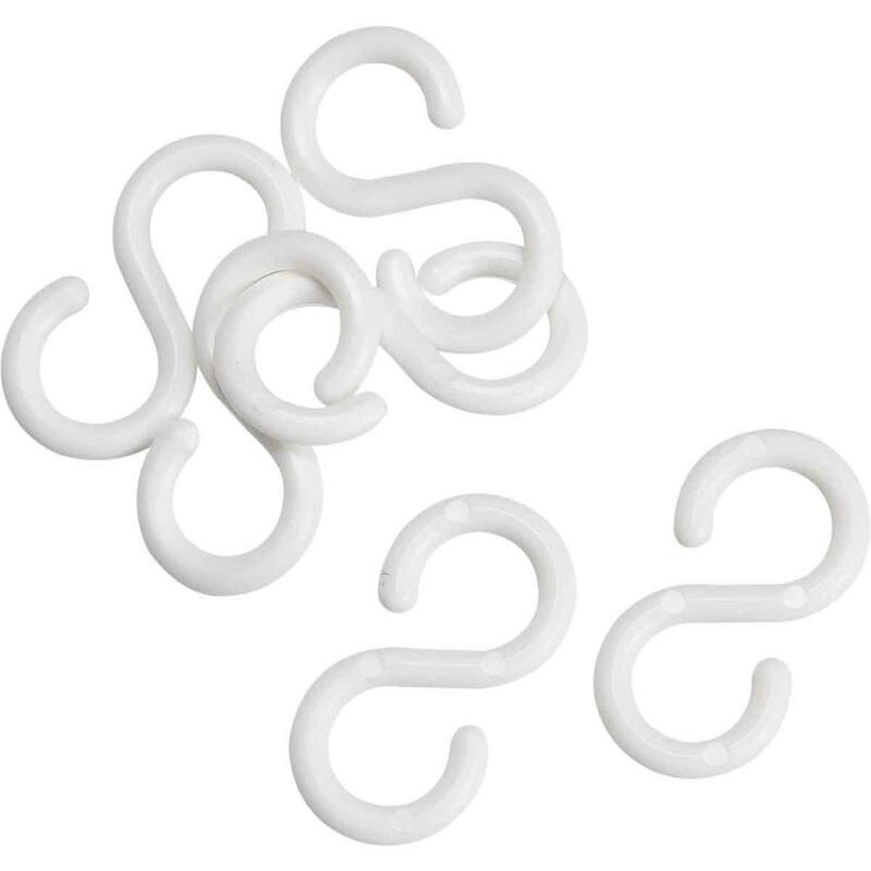 CROCHET DE CONNEXION BLANC  078258(36) 50MM  BRADY