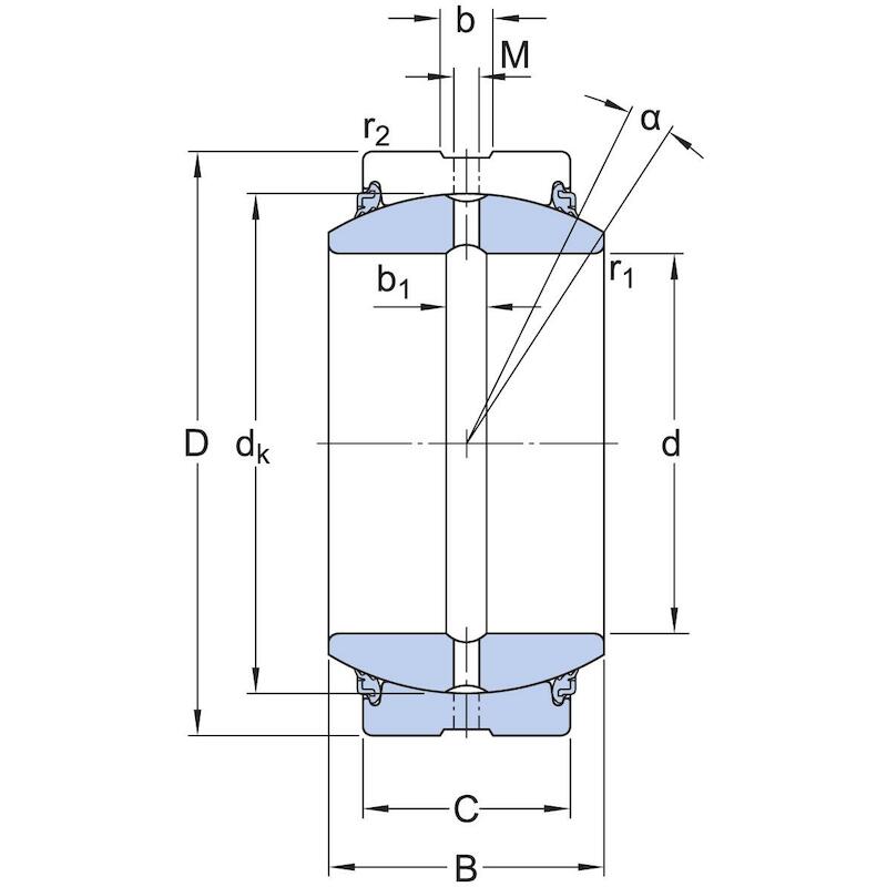 ROTULE                      GE 35 ES-2RS       SKF