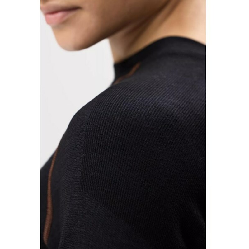 MAILLOT MANCHES L. THERM.   9483 NOIR    3XL SNICK