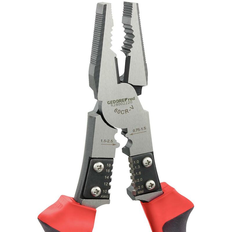 COMBINATIE/STRIPTANG 3IN1   R28002220   GEDORE RED