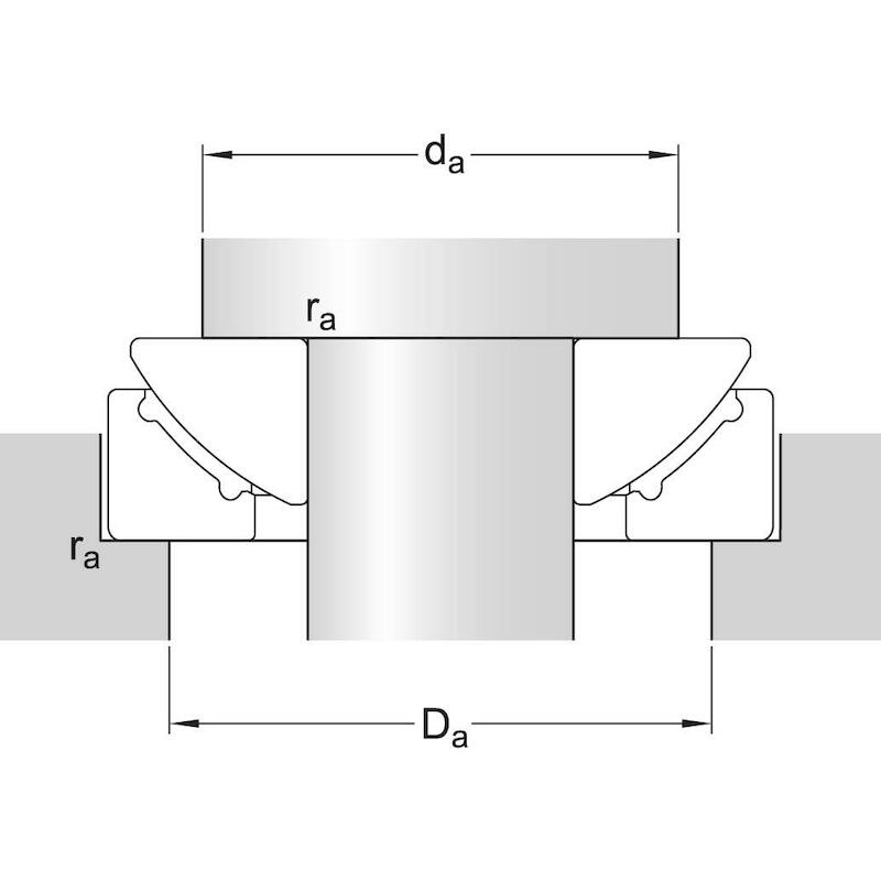 GEWRICHTSLAGER              GX 80 F            SKF