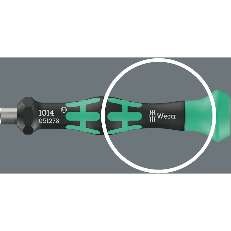 BITHANDHOUDER 1/4"     80MM 1014              WERA