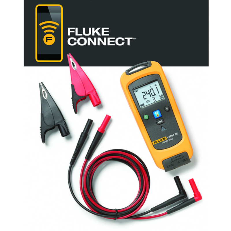 SPANNINGSMETER DIG.WIRELESS FLK-V3000FC 2XAA FLUKE