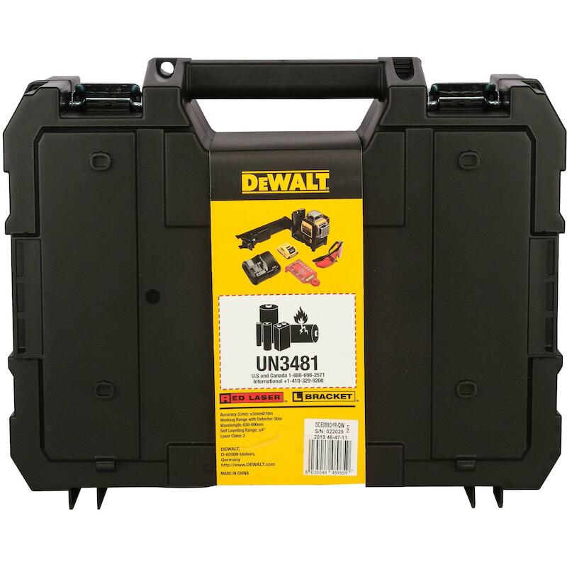 MULTILIJNLAS.12V/2AH        DCE089D1R(ROOD) DEWALT