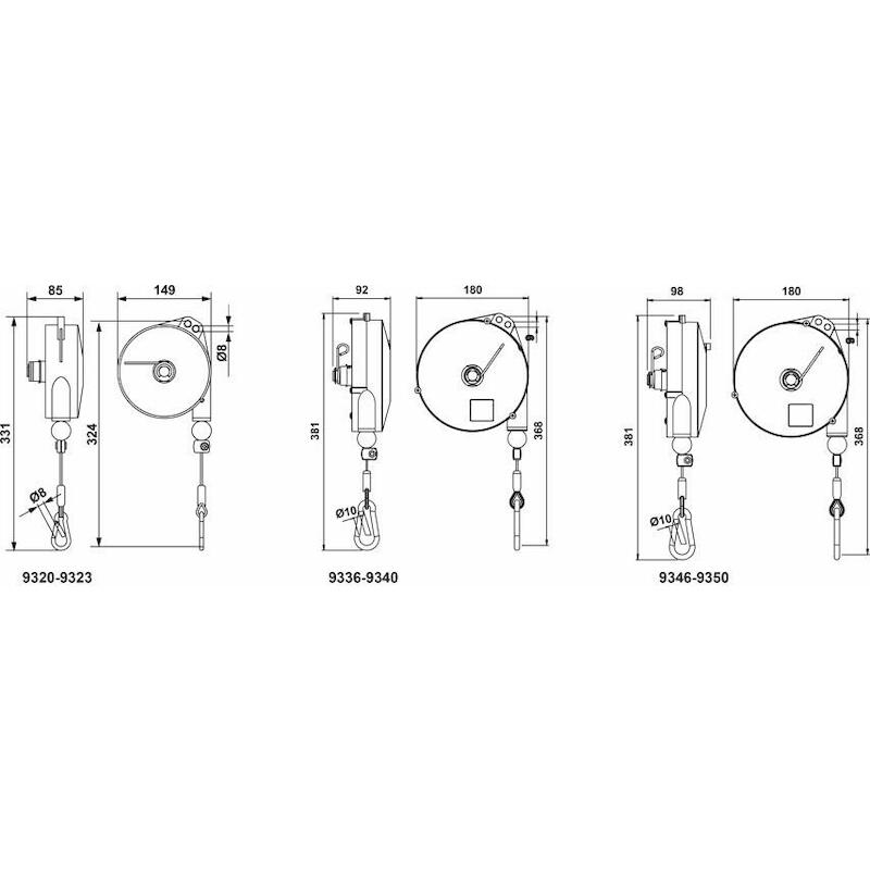 EQUILIBREUR 2-4KG/2M        9321 FIXE         REMA