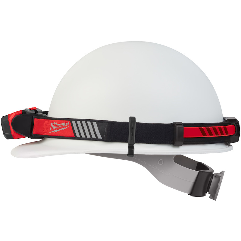 Milwaukee - Lampe frontale led rechargeable pour casque - L4 HL-VIS-301 - 4 V - 1x 3,0 Ah - 600 lm - 03205884