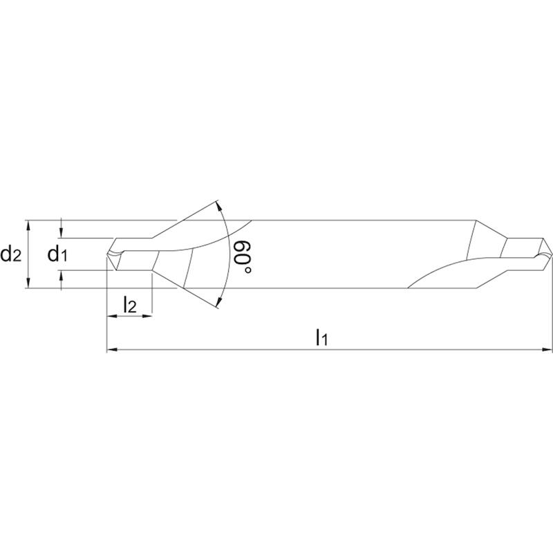 CENTERBOOR(L) HSS 60°S10    19.951 3X55    PHANTOM