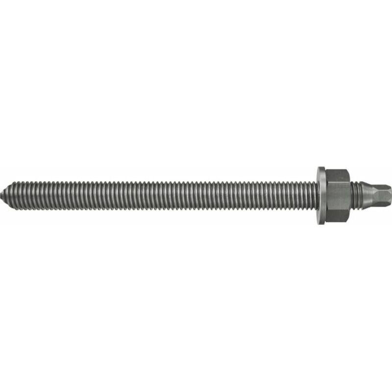 TIGE FILETÉE+ÉCROU INOX     RG M A4 12X180/70  FIS