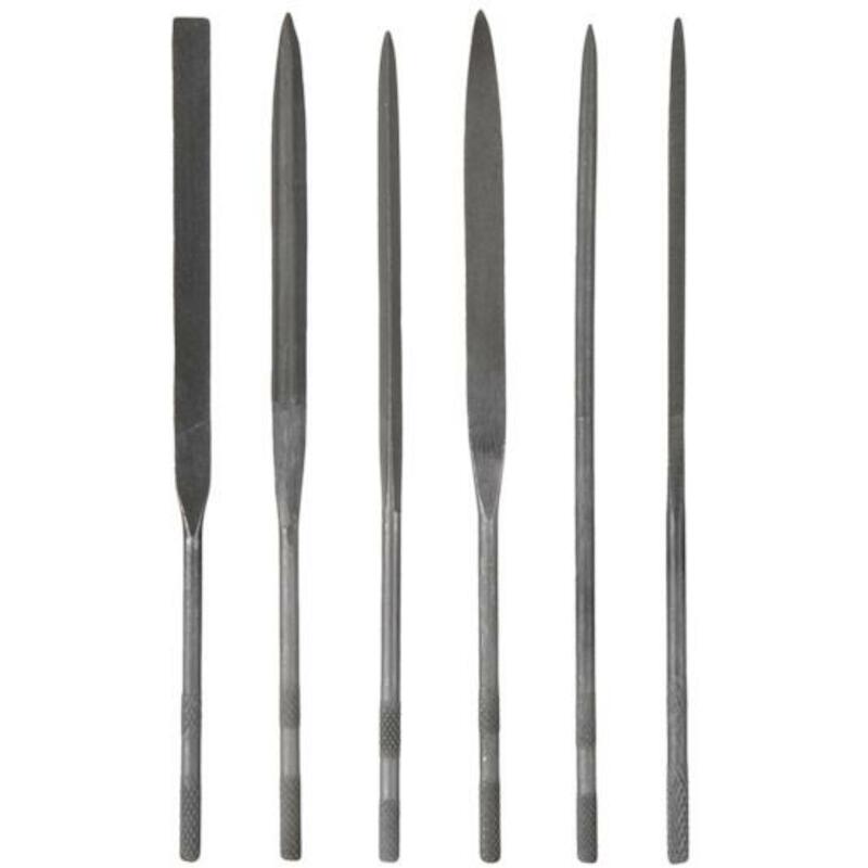 NAALDVIJLENSET - LENGTE: 160 MM - HZ 6 DELIG Z. HANDVAT