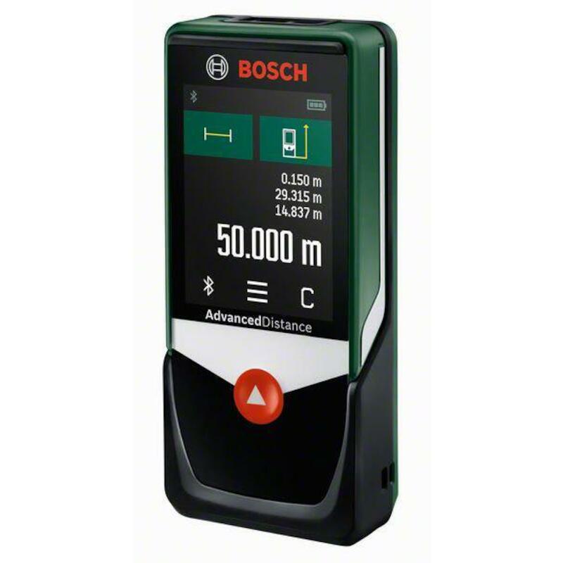LASERAFSTANDSMETER 50M      ADVANCEDDISTANCE 3XAAA