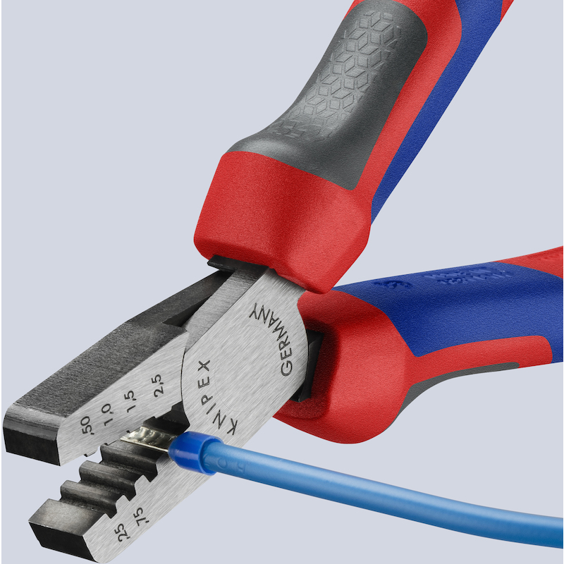PINCE DOUILLES TERMINALES   97 62 145 A     KNIPEX