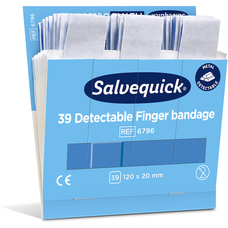PLEISTER BLAUW DETECTEERB.  6796    (6X39ST) SALVE