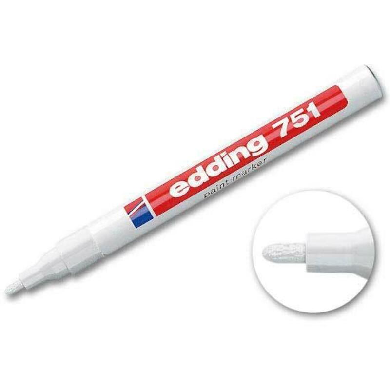 MARQUEUR BLANC 1-2MM        751CRW          EDDING