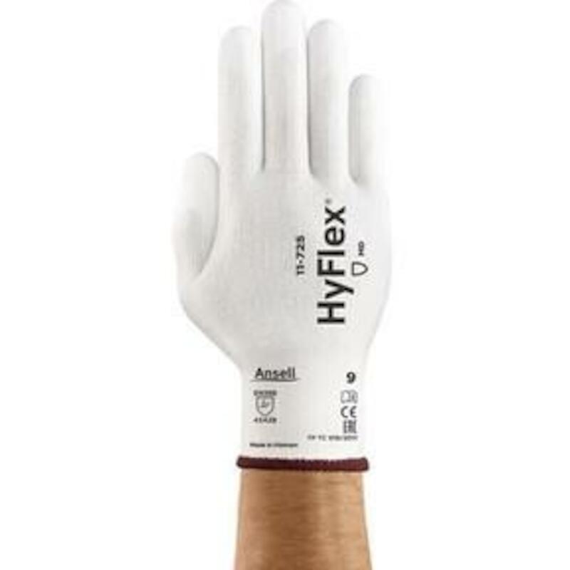 GANT HYFLEX PU BLANC        11-725        9 ANSELL