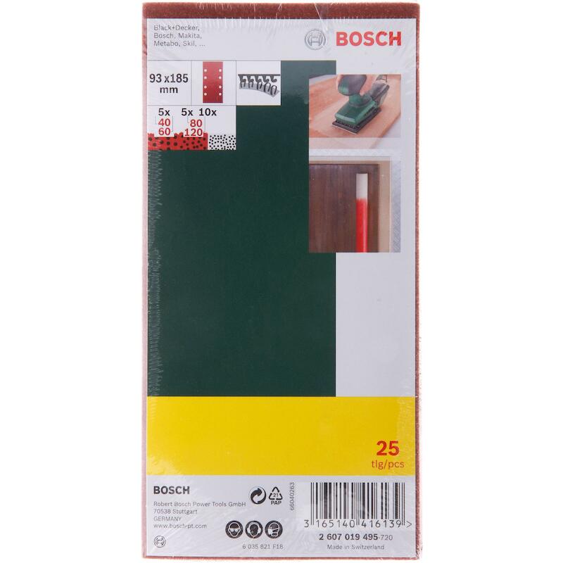 JEU FEUILLES ABR.93X185 8TR 2607019495 (25PC)DIV.