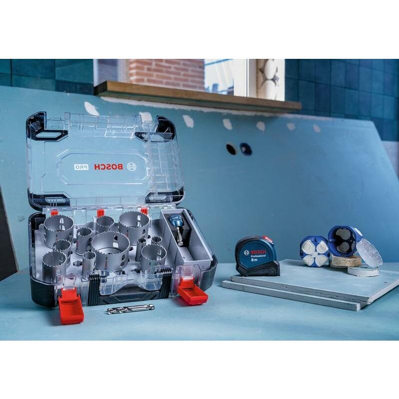 JEU SC.CLOUCHE+MÈTRE RUBAN  061599769F (14PC)BOSCH