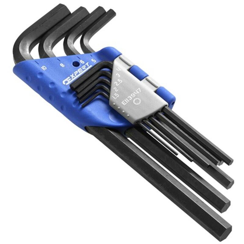 Expert - Hex key set - E113947 - 1.5–10 mm - 9 pieces - 02094932
