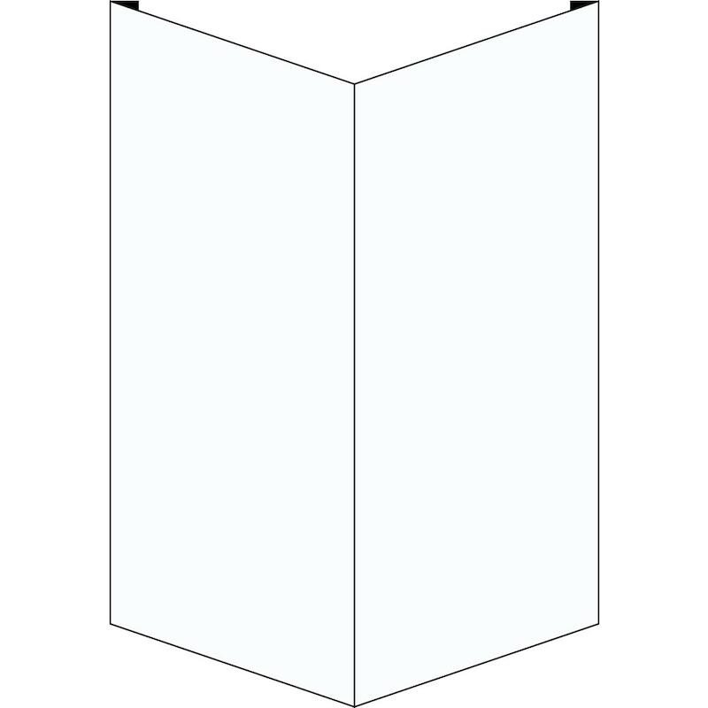 PANNEAU PICTO D'ANGLE       222585 200X600   BRADY