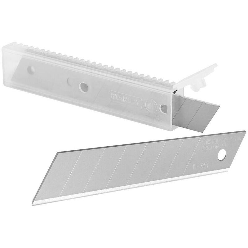 LAME DE CUTTER 18MM         2-11-718 (10PC)STANLEY