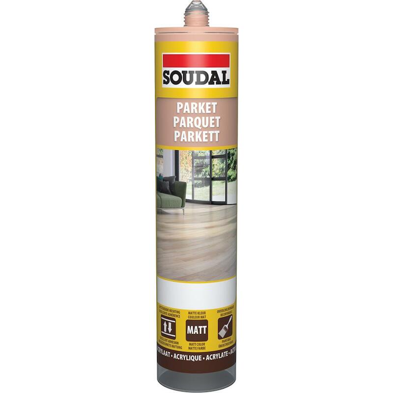 MASTIC ÉLAST.PARQUETS 290ML 124839 CERISIER SOUDAL