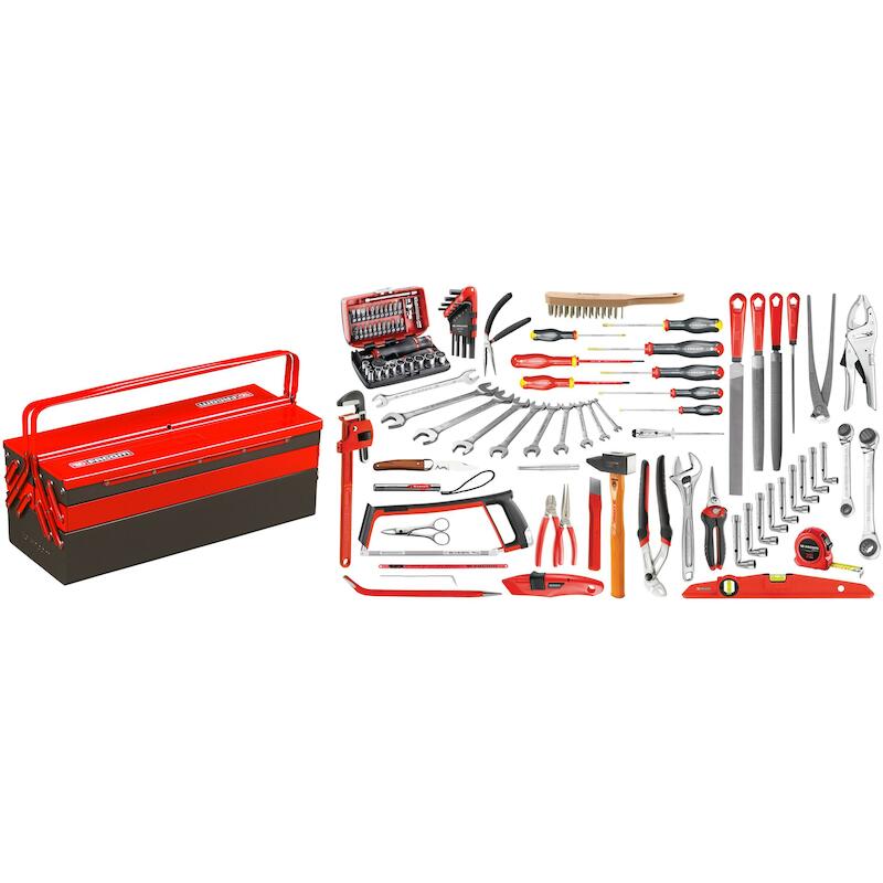 GEREEDSCHAPSKIST+GER.SET    2046.SG4A(59ST)  FACOM
