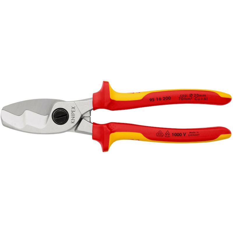 COUPE-CÂBLES DOUBLE TR.VDE  95 16 - 200MM   KNIPEX