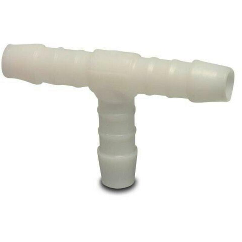 T-KOPPELING 90° 6MM NYLON   0440258