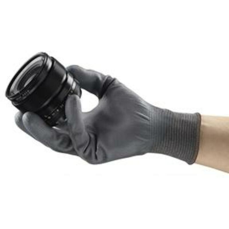 Ansell - Werkhandschoenen HyFlex 48-102 - Maat 11 - Polyurethaan - en 388 - Grijs - 02616960
