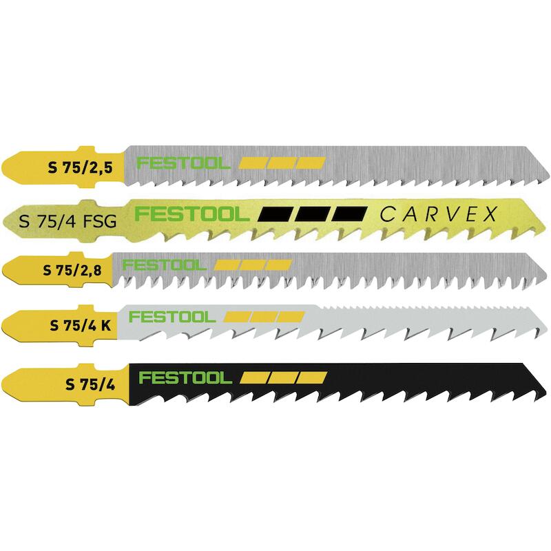 JEU DE LAMES DE SCIE SAUTEUSE STS-SORT/25 W - 204275 - FESTOOL