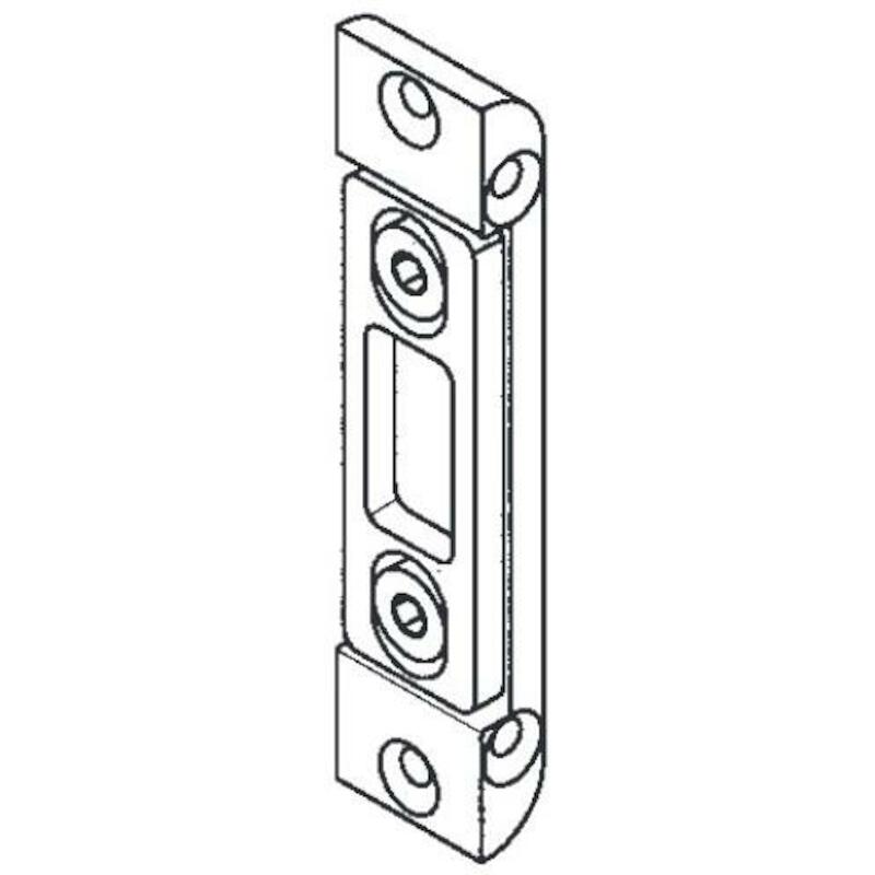 SLUITPLAAT 90X20X8,5MM      2319-503V AS2300   KFV