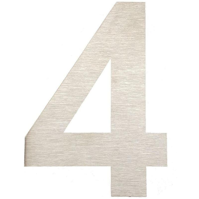 NUMERO MAISON 80MM IN.COLLE FUJI - "4"        KATO
