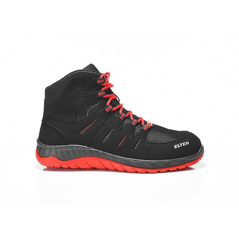 SCHOEN ESD HOOG S3S ZW/RO   MADDOX        45 ELTEN