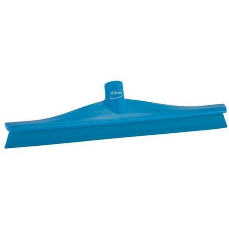 VLOERTREKKER - VIKAN 7140/3 - TPE RUBBER BLAUW 400MM