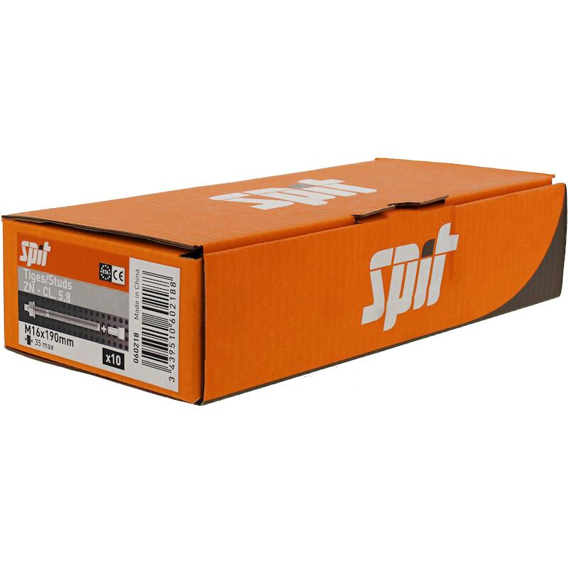 TIGE FILETÉE M16X190 - ZN   MAXIMA+    060218 SPIT