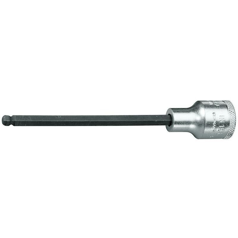 SCHROEV.DOP 1/2" INB/KK 8MM IN 19 LK LANG   GEDORE