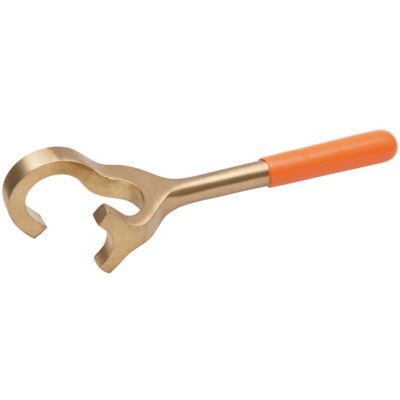 Bahco - Valve wheel wrench - NS203-200 - Non-sparking - Aluminium bronze - 56 mm - 200 mm - 08086136