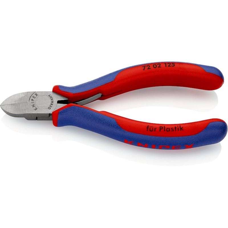 PINCE COUP.DE CÔTÉ PR.PLAST.72 02 - 125MM   KNIPEX