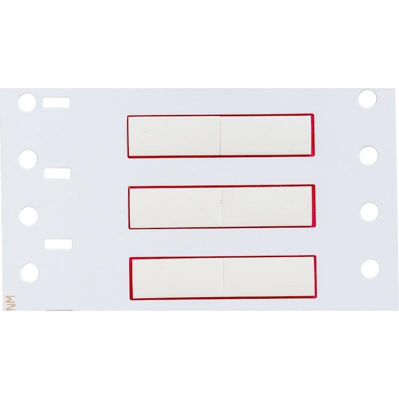 KRIMPKOUS - BRADY 117070 - WIT 19,05X 8,5 MM (5000EA)