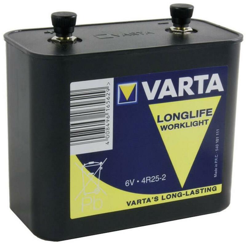 PILE 6V 134X67X112          4R25-2 + VIS     VARTA