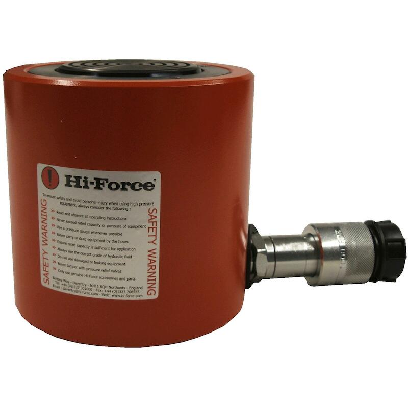 32 TONNE CAPACITY, SINGLE ACTING, LOW HEIGHT CYLINDER - HLS301 - HI-FORCE
