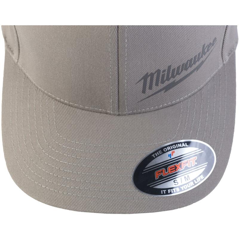 BASEBALL CAP GRIJS          BCSGR    S/M MILWAUKEE